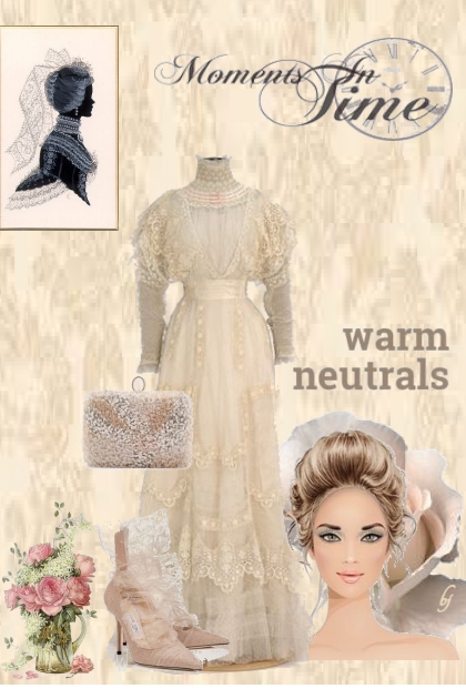 Vintage Warm Neutrals- Combinazione di moda