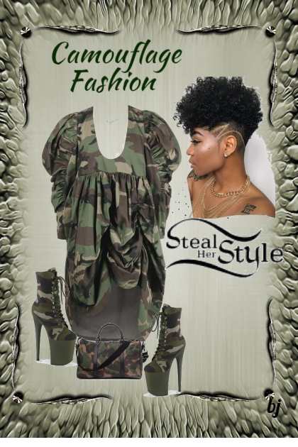 Camouflage Fashion- 搭配
