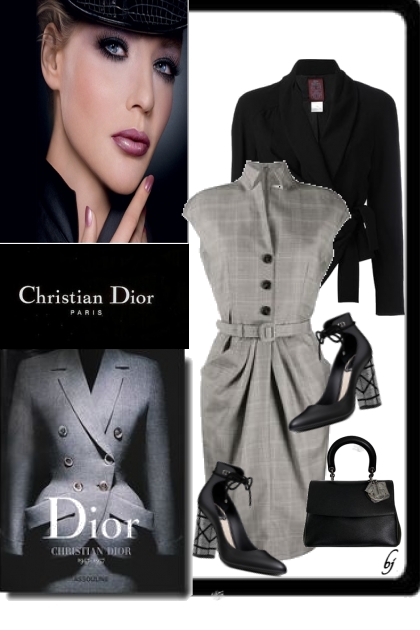Christian Dior- combinação de moda