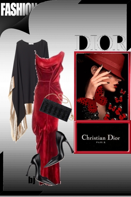 Dior Fashion- combinação de moda