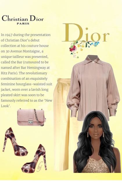 Casually Elegant Dior- Combinazione di moda