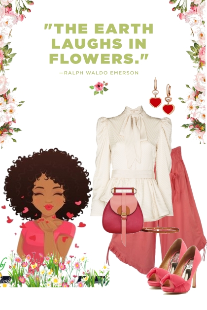 The Earth Laughs in Flowers...- Fashion set