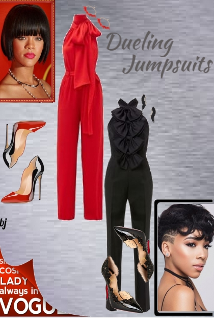 Dueling Jumpsuits- Модное сочетание