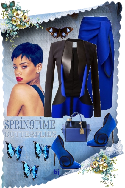 Springtime Butterflies- Fashion set
