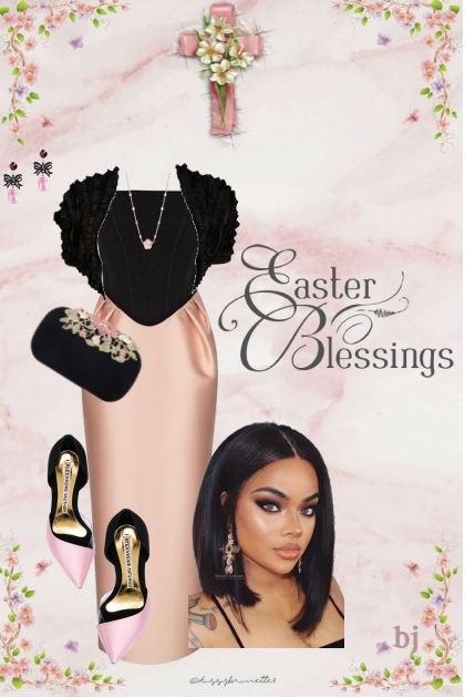 Easter Blessings Everyone!!- combinação de moda