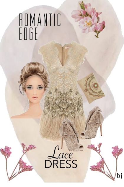 Lace Dress- Модное сочетание