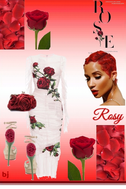 Rosy- Modna kombinacija