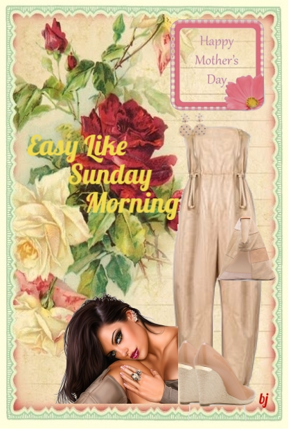Easy Like Sunday Morning- combinação de moda
