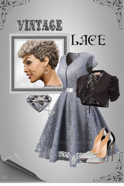 Vintage Lace- Combinazione di moda