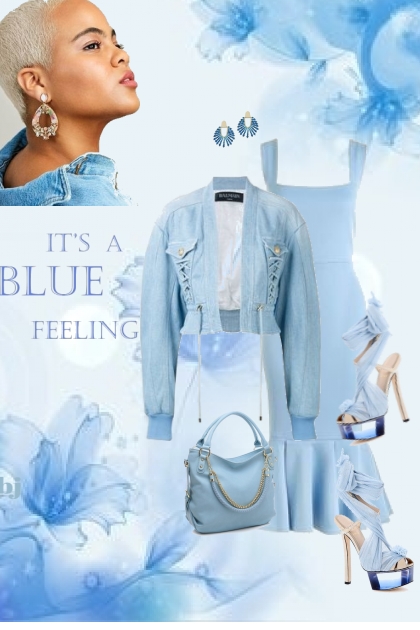 A Blue Feeling......- Modna kombinacija