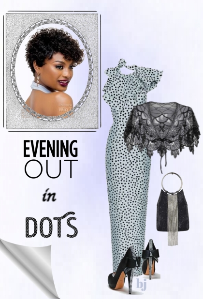 Evening Out in Dots- Модное сочетание