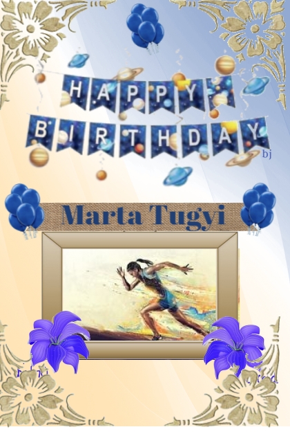 Happy Birthday Marta Tugyi!!