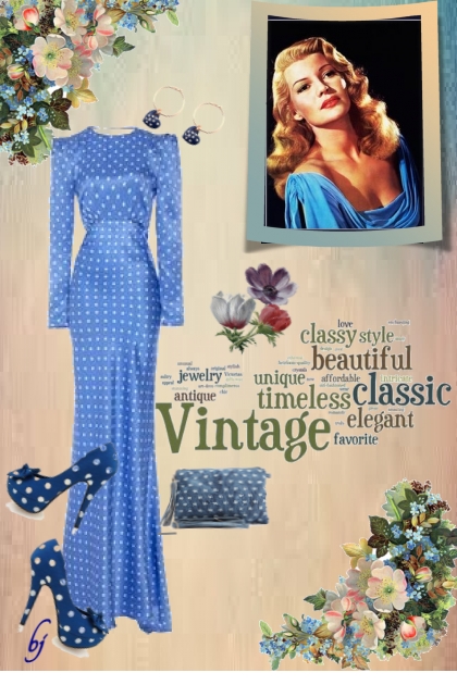 Timeless, Classic Vintage- Fashion set