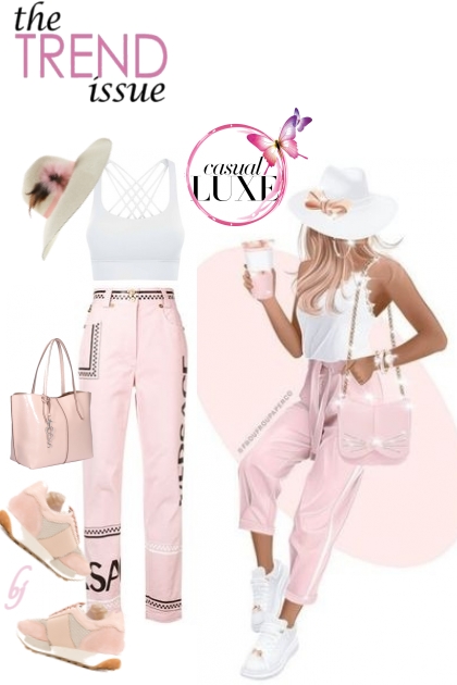 The Trend Issue--Casual Luxe- Fashion set