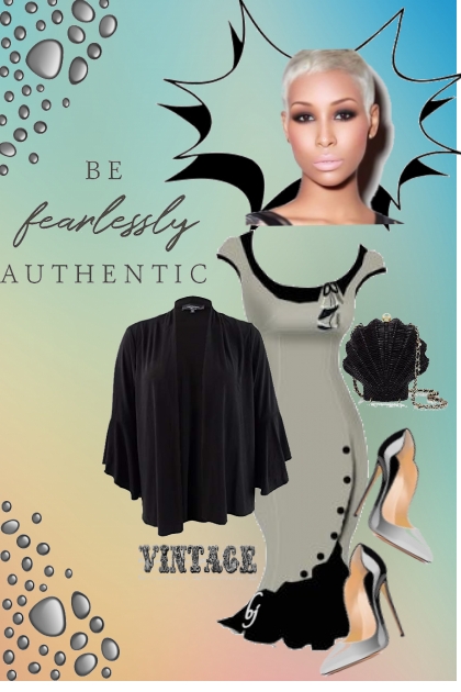 Fearlessly Authentic- Combinazione di moda