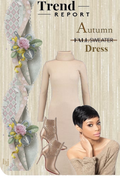 Trend Report--Sweater Dresses- Fashion set