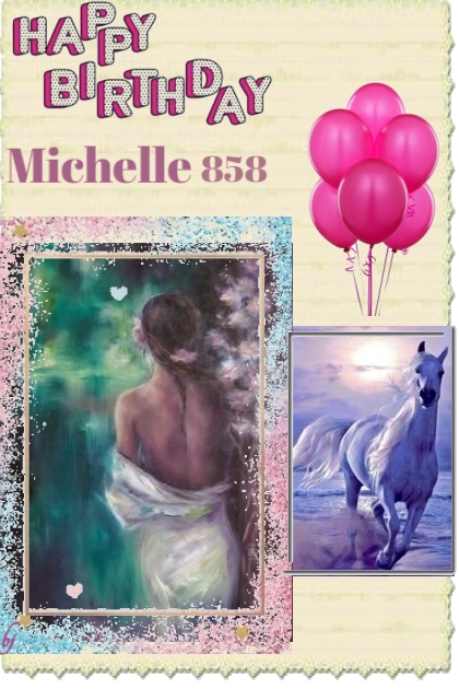 Happy Birthday Michelle 858- Fashion set