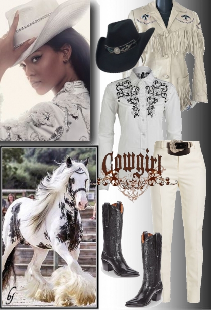 Cowgirl- Modna kombinacija
