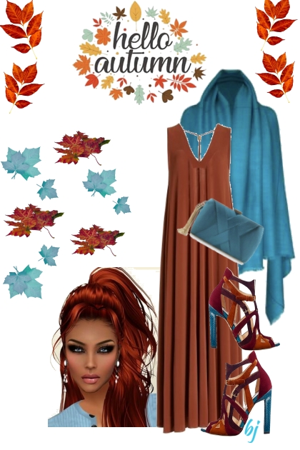 Hello Autumn Color Challenge- Модное сочетание