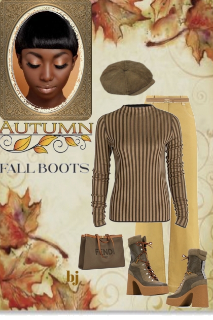 Fall Boots- Combinazione di moda