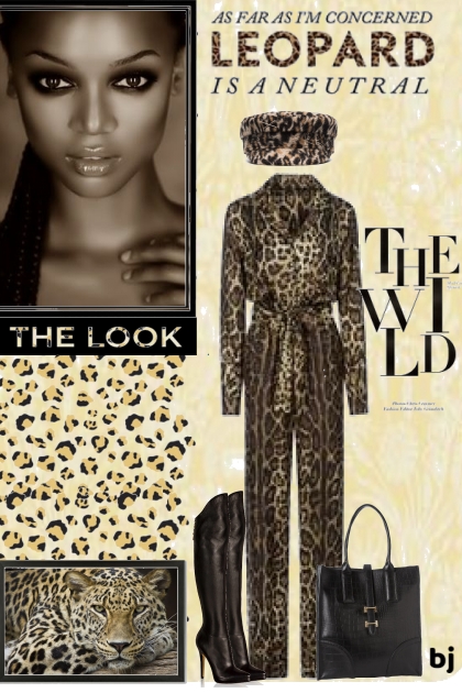Leopard is a Neutral- combinação de moda
