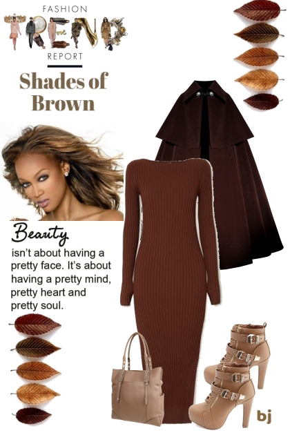 Trend Report--Shades of Brown- Fashion set