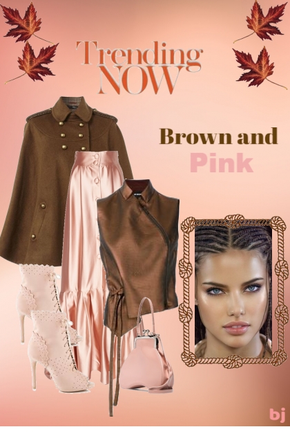Trending Now--Brown and Pink