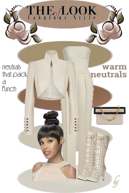 Neutrals That Pack a Punch...- 搭配