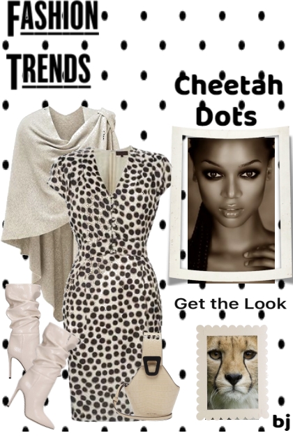 Cheetah Dots- Combinazione di moda