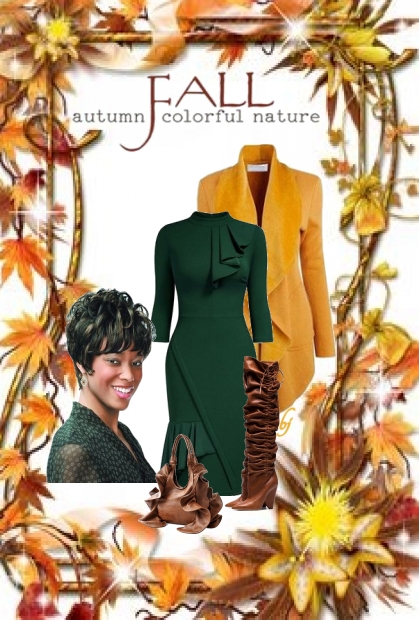 Autumn Colorful Nature--Fall- Combinaciónde moda