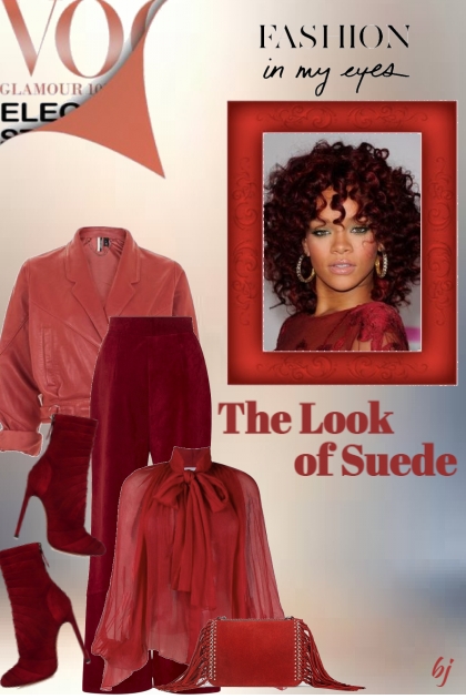 The Look of Suede- Fashion set