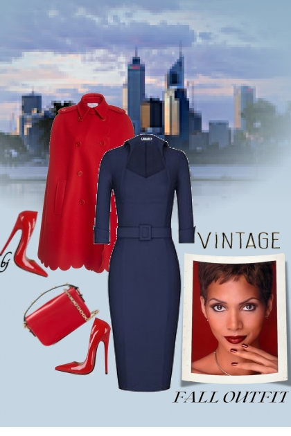 Vintage Fall Outfit- Combinazione di moda