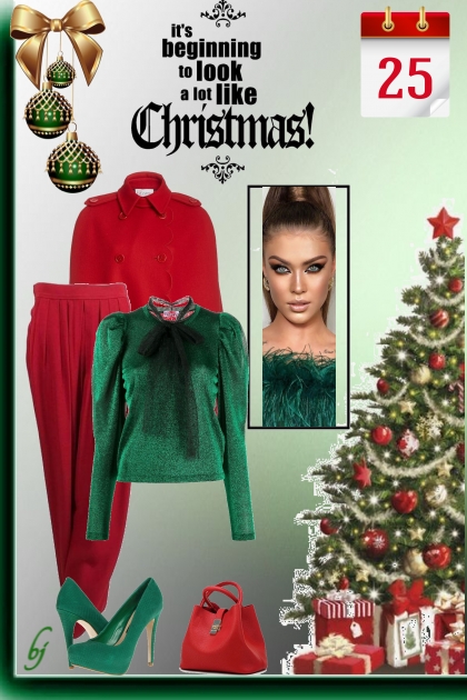 It's Beginning to Look a Lot Like Christmas- Fashion set