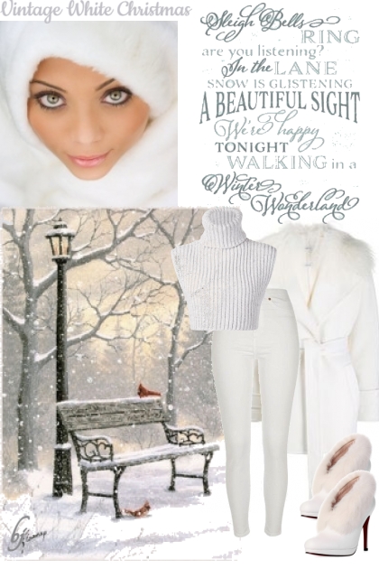 Vintage White Christmas- Combinazione di moda