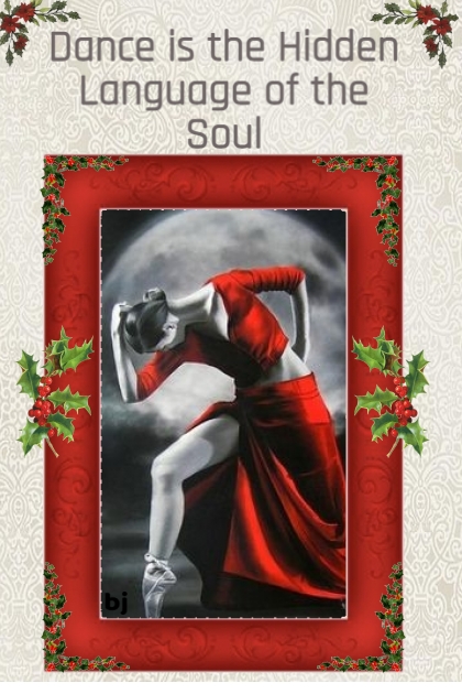 Dance is the Hidden Language of the Soul- Modna kombinacija