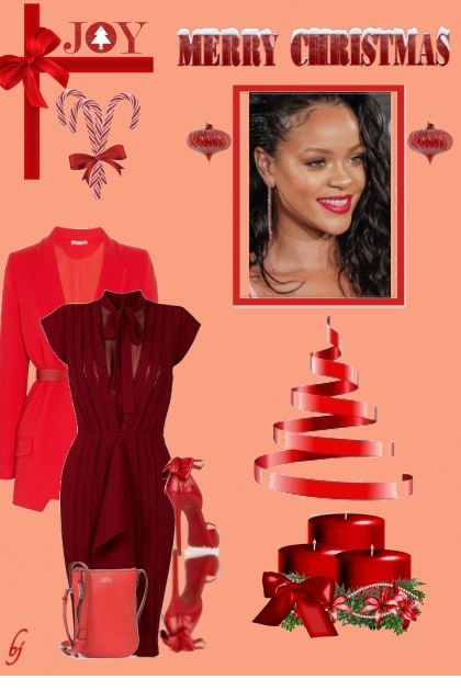 Merry Christmas Joy- Combinazione di moda