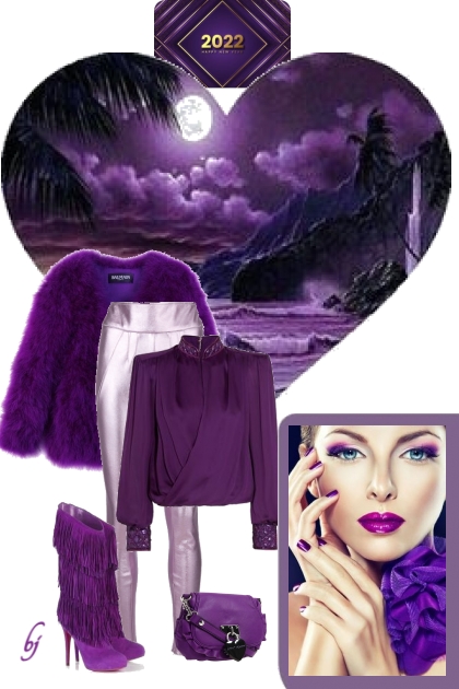 Shades of Purple 2022- Fashion set