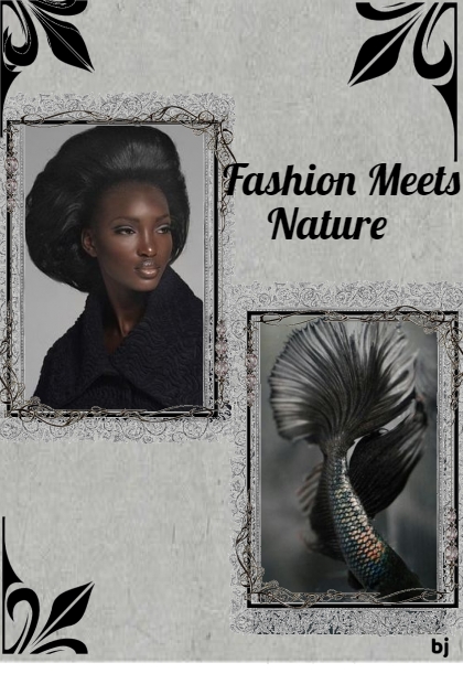 Fashion Meets Nature 4- Modna kombinacija