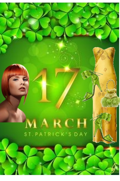 St. Patrick's Day March 17, 2022- Modekombination