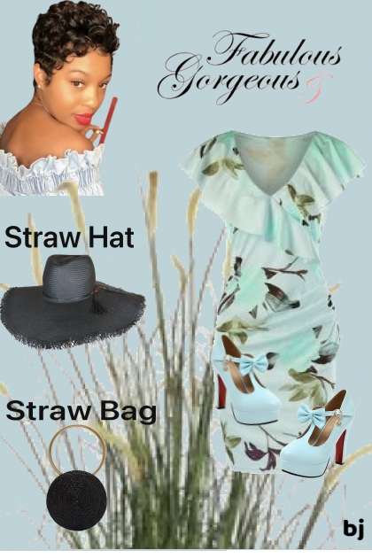 Straw Accessories- Fashion set