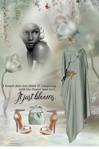 A Flower.....It Just Blooms- Fashion set