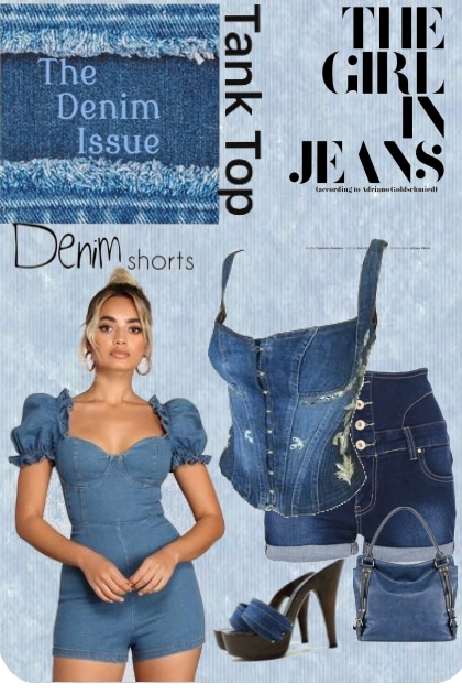 The Girl in Jeans- Модное сочетание