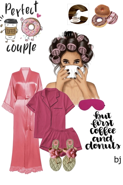 But First Coffee and Donuts- Combinaciónde moda