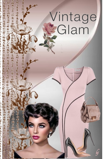 Vintage Glam- Combinaciónde moda