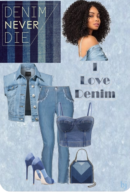  The Love of Denim- Modekombination
