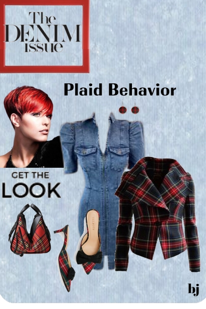 Plaid Behavior--Get the Look- Modekombination