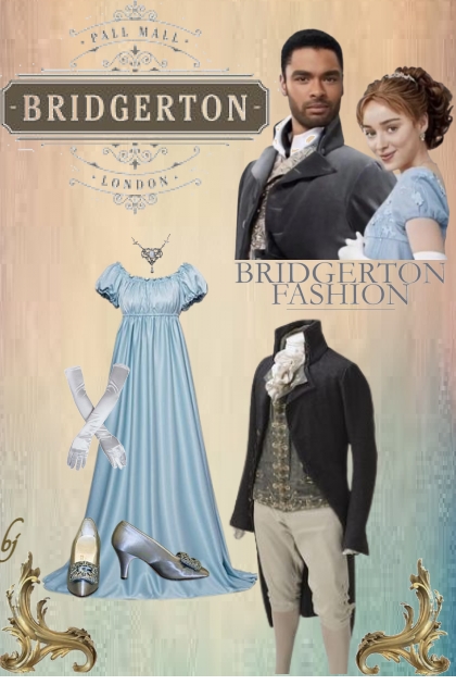 Bridgerton Fashion- Modekombination