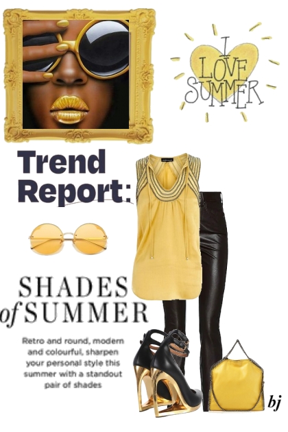 Trend Report:  Shades of Summer- Fashion set