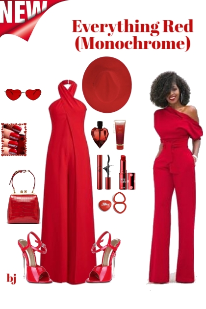 Everything Red- Fashion set
