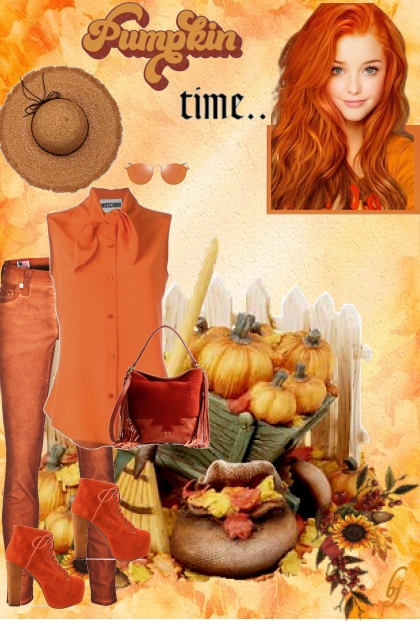 Pumpkin Time.....- Модное сочетание